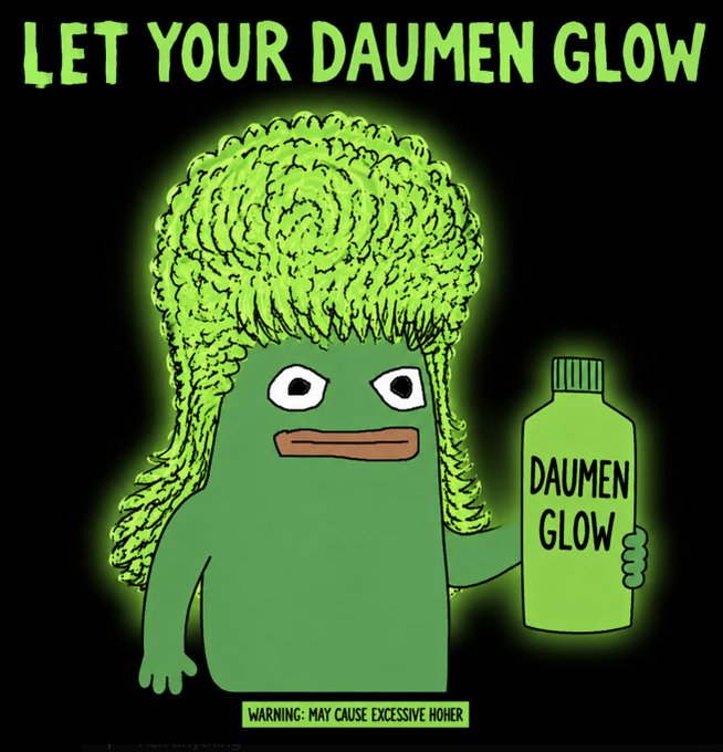 Daumen Glow product advertisement